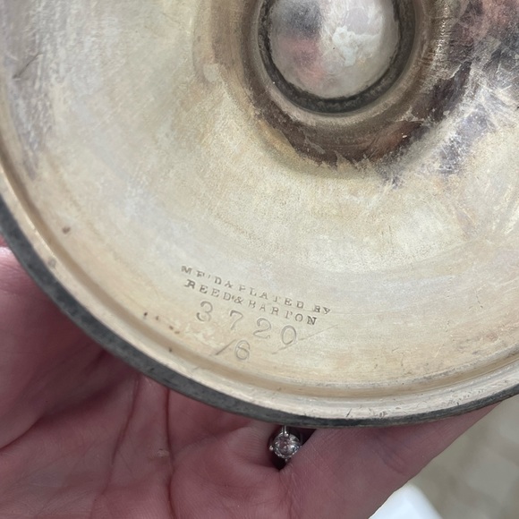 Reed & Barton Silver Tea Set - Picture 5 of 5